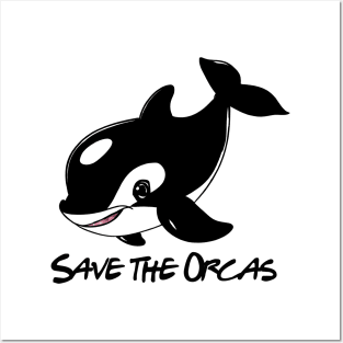 Save The Orcas Posters and Art